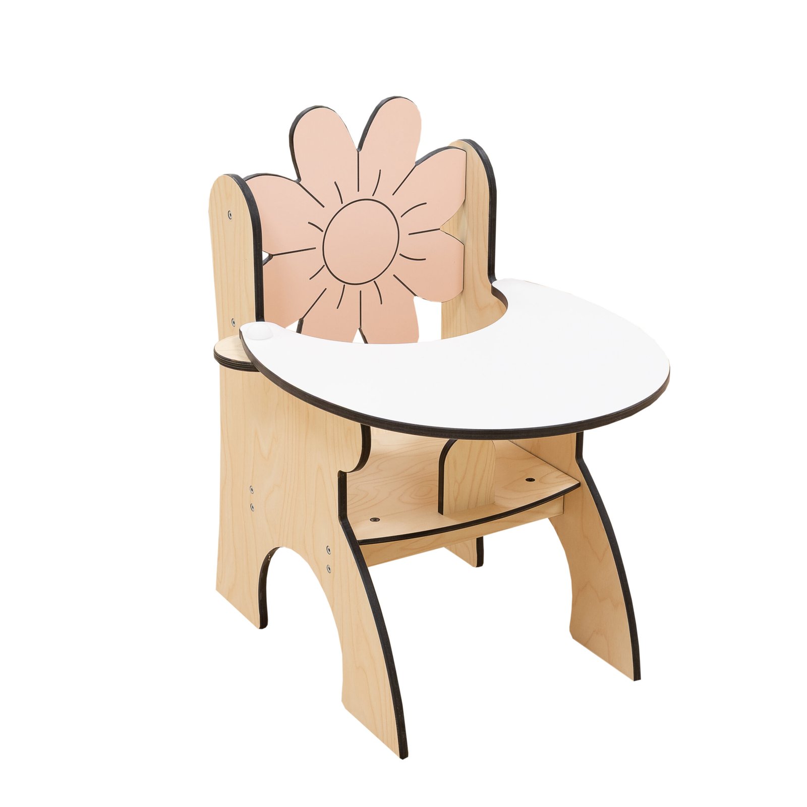 Chaise Tablette Fleur